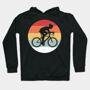 Vintage Bicycle Cycling Biker Sun 70s 80s Hoodie